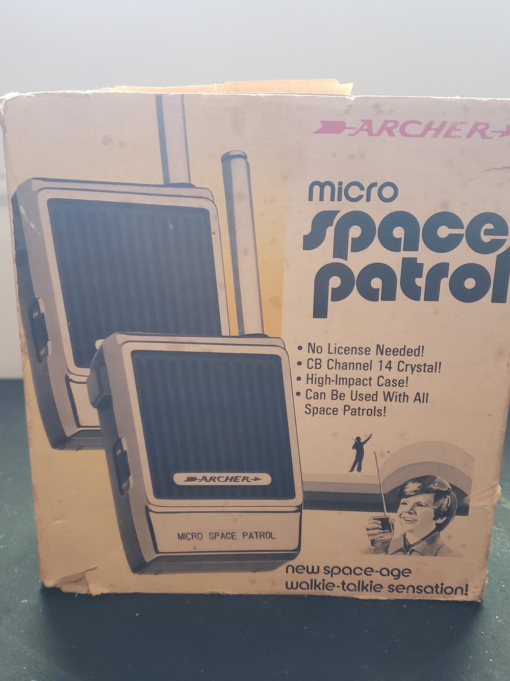 Arche Micro Space Patrol Walkie-Talkie - Black